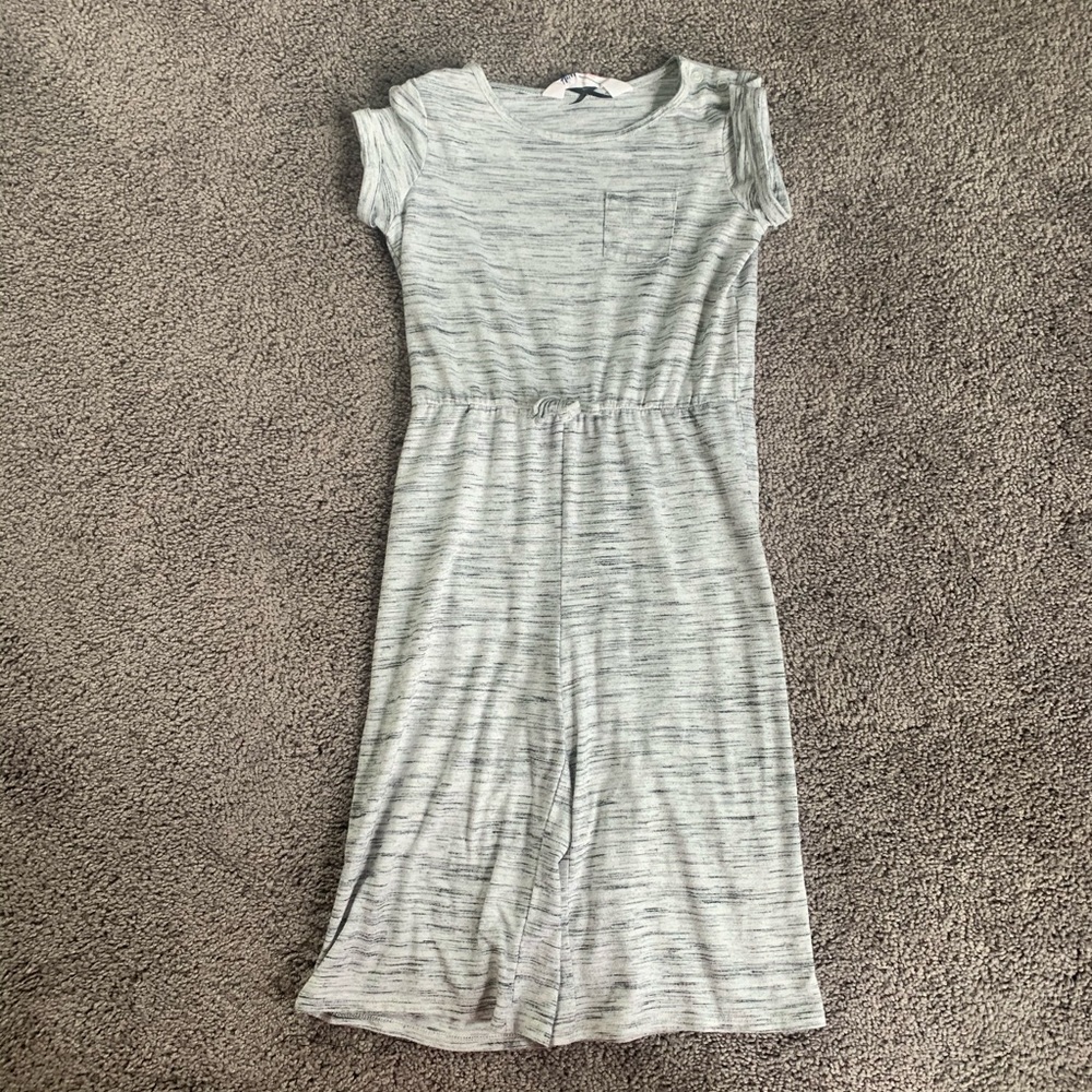 HM heather gray romper girls 4t